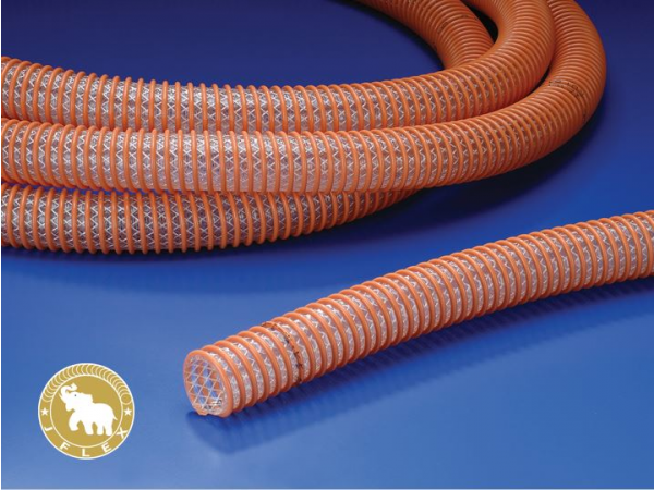 J 2-6 TUYAU D'ASPIRATION TRESSÉ EN PVC